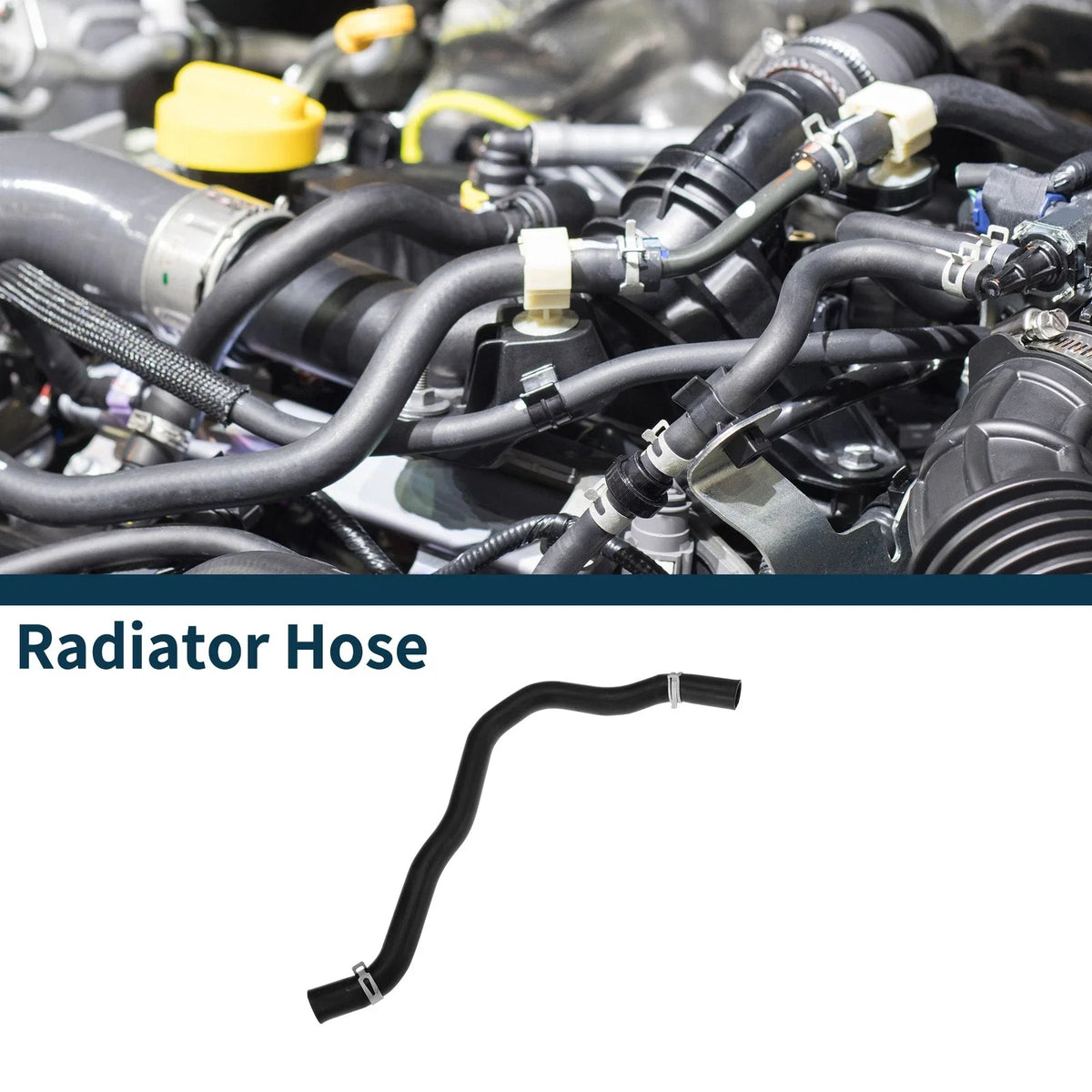 Radiator Hose for Hyundai Grandeur (2005–2010) No. 254111M000
