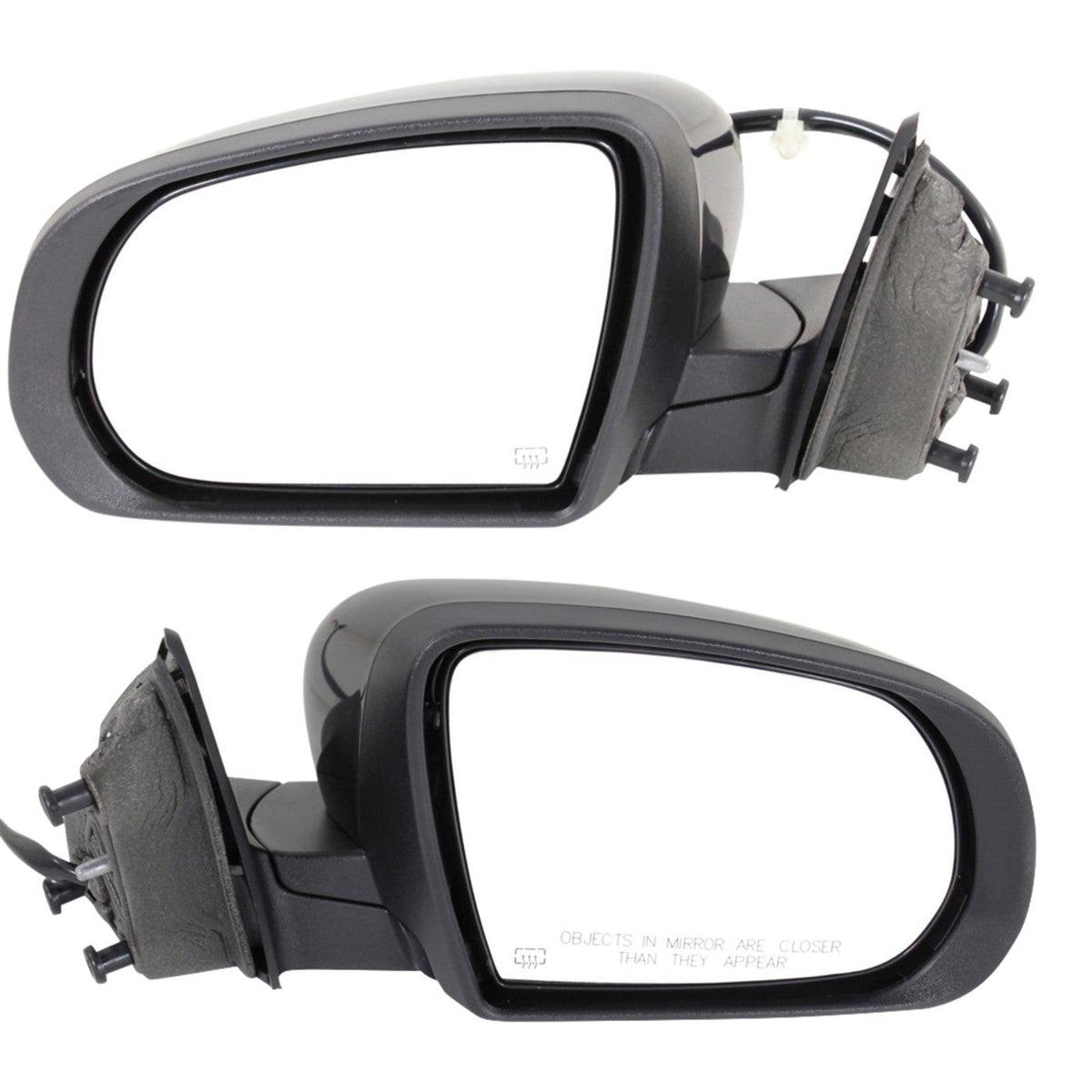 Heated Power Mirror Set for Jeep Cherokee (2014-2017) - Memory, Paintable