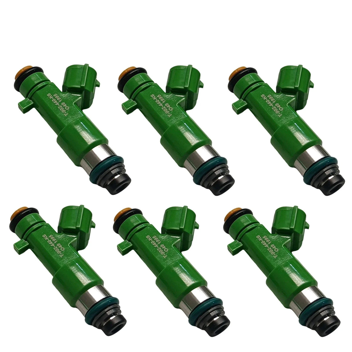 Set of 6 Fuel Injectors for Infiniti FX35 M35h Nissan 350Z Murano Altima V6 3.5L (2008β2012)