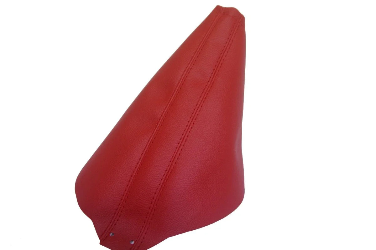 E Brake Boot Cover for Ford Mustang (2005–2009) Red PVC Leather