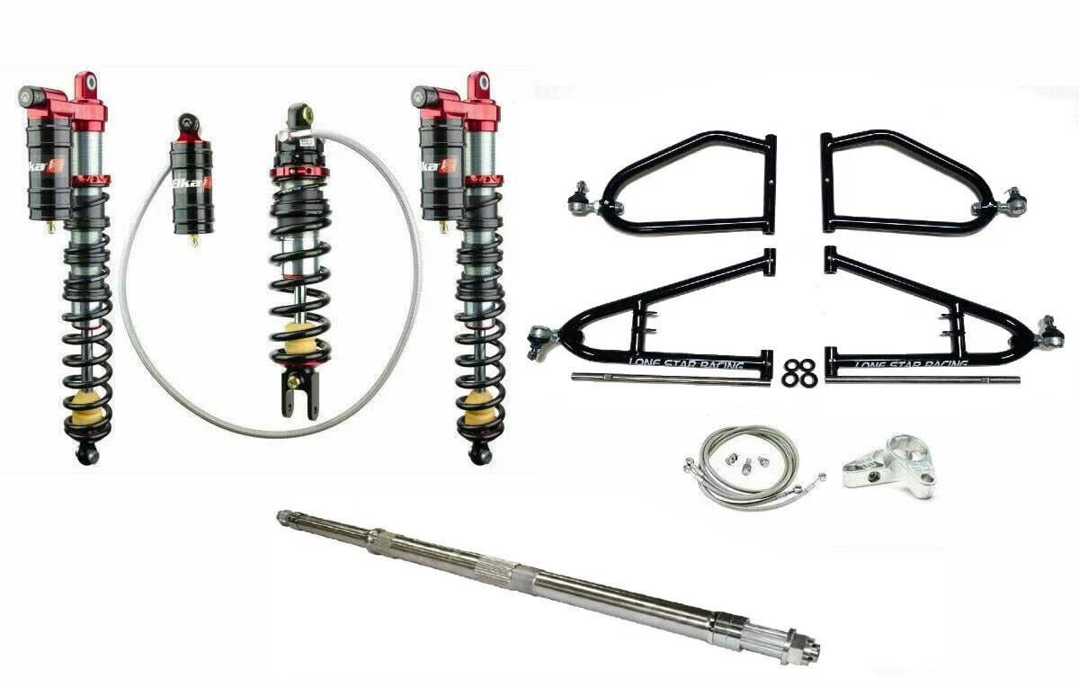Lonestar +2 A-Arms & Elka 3 Shocks for Raptor 700 (2006–2014)