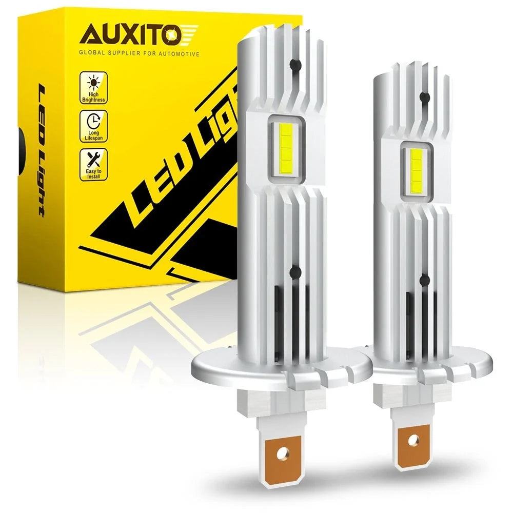 H1 LED Headlight Bulbs for AUXITO (6500K, 10000LM)