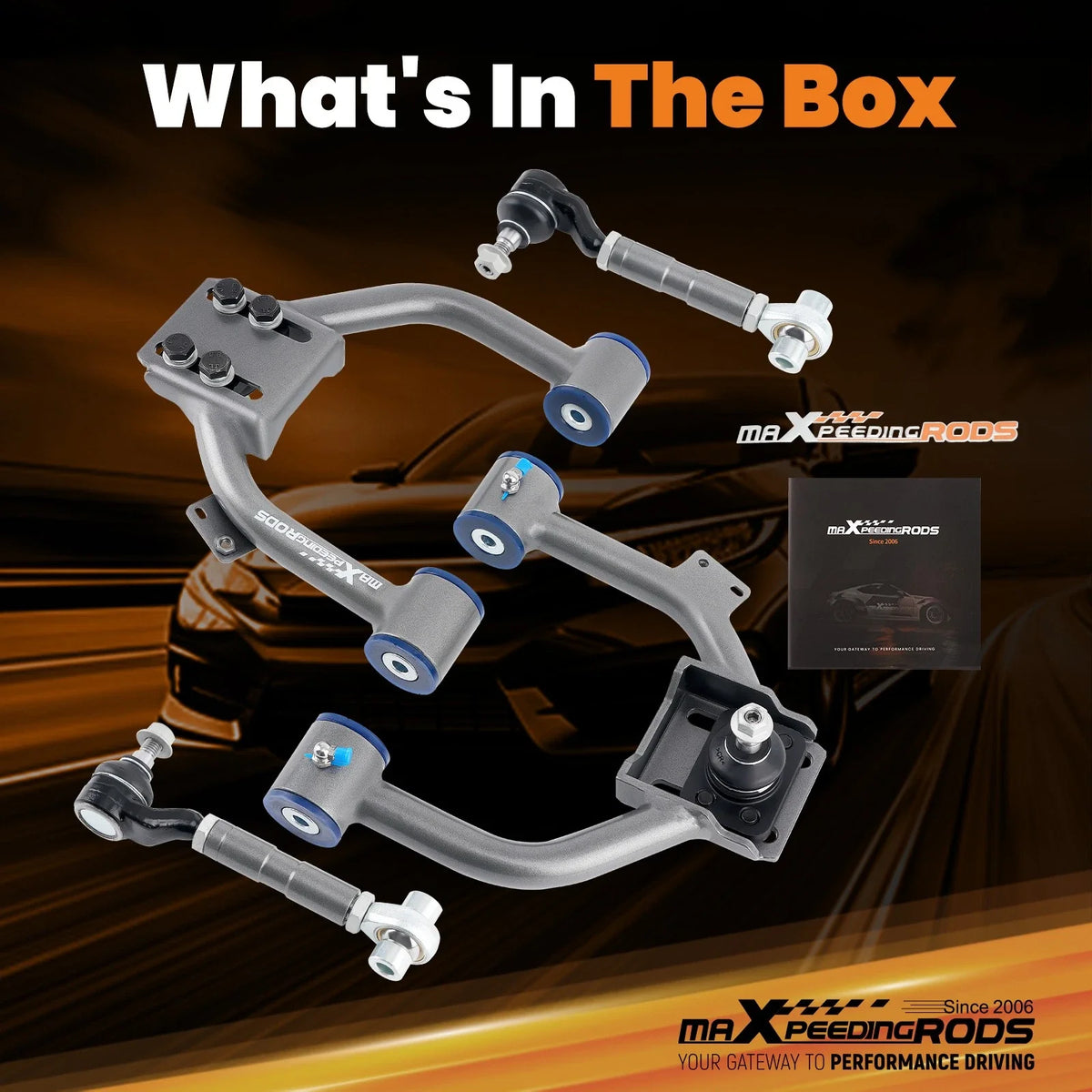 Camber Arms Alignment Kit for Honda Accord & Acura TSX 2003-2008