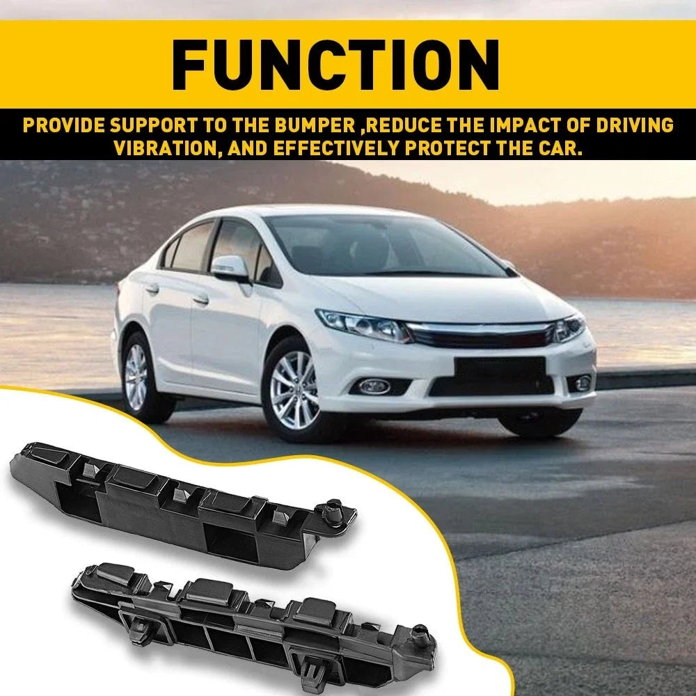 2X Bumper Headlight Bracket for Civic Sedan (2012–2015)