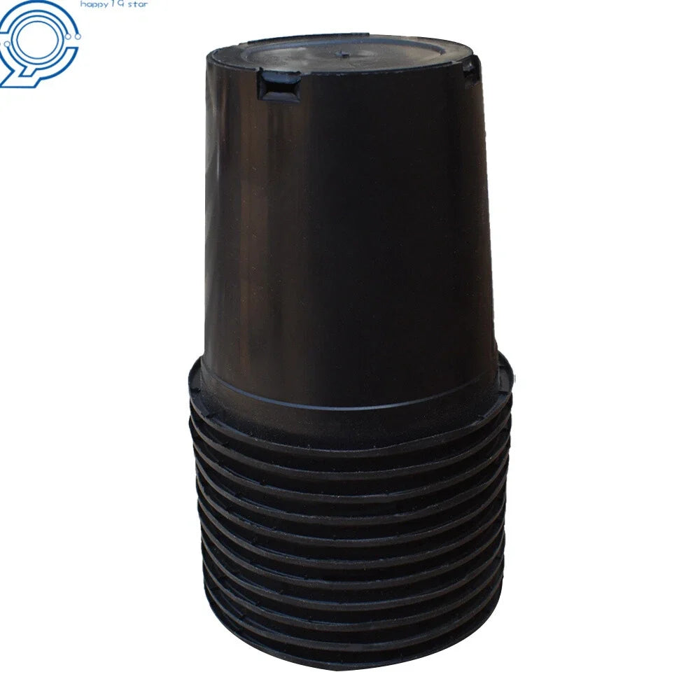 Black Nursery Pot Container - 10 Pack, 5 Gallon Size