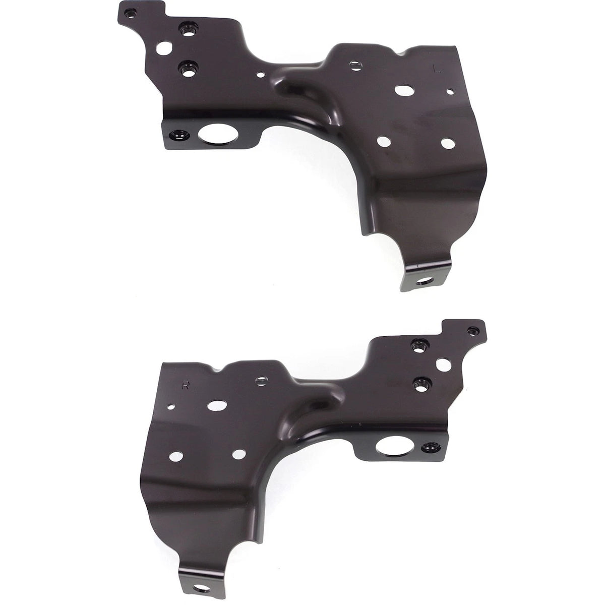 Set of 2 Bumper Brackets for Chevrolet Silverado 2500 HD (2015–2019) LH & RH
