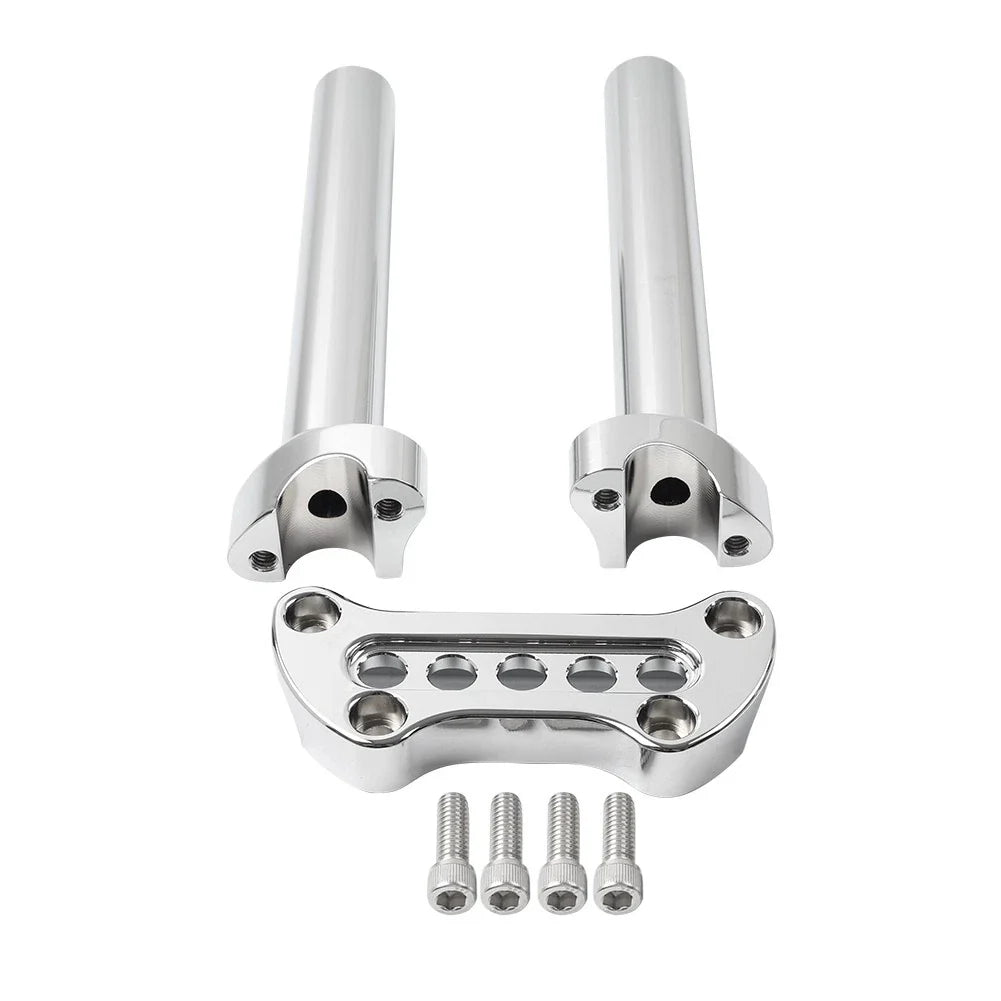 Handlebar Riser Top Clamp for Harley Fat Boy FLSTF, Low Rider (1" Bar)
