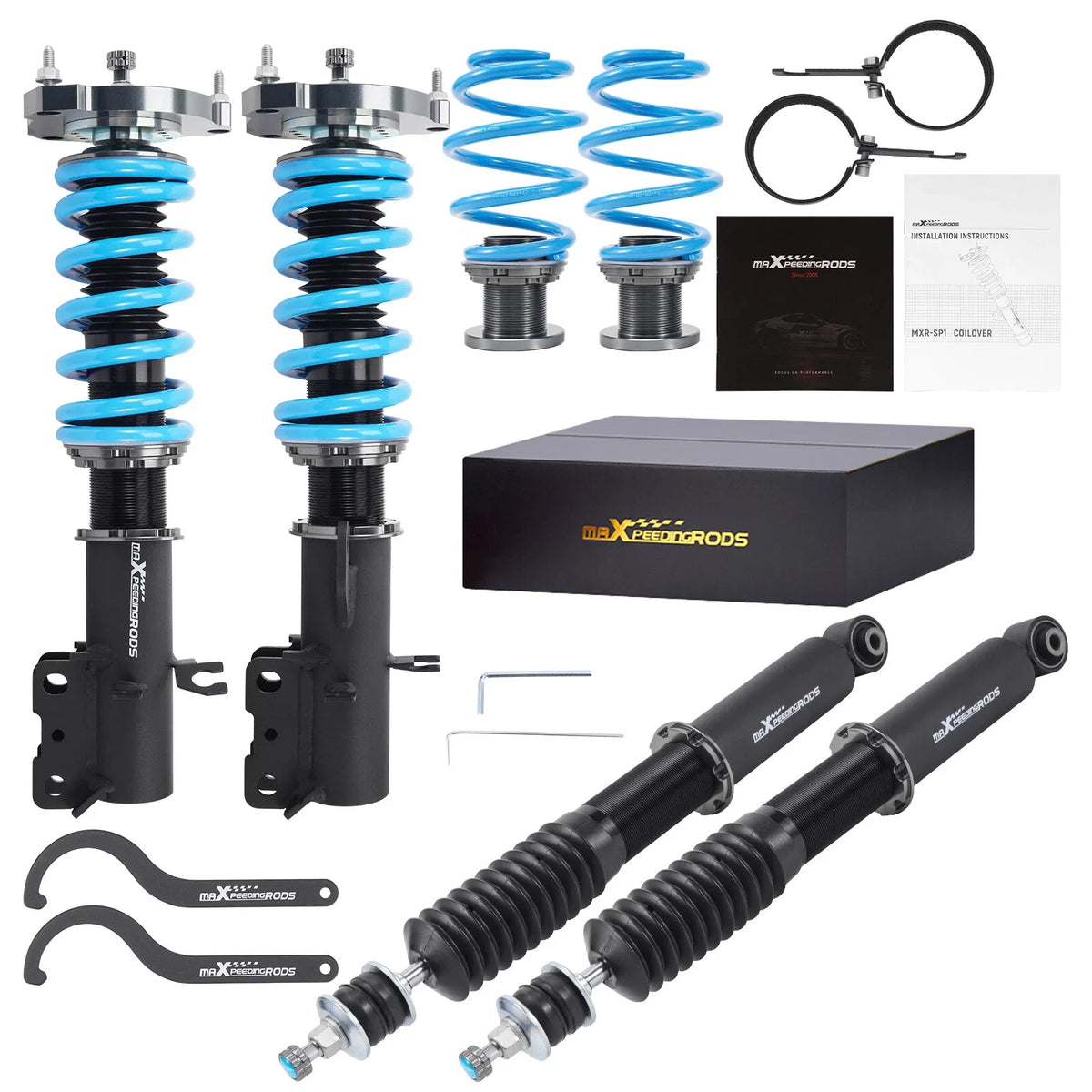 Coilovers Lowering Kit 24-Step Adjustable for Nissan Juke FWD 2011-2017