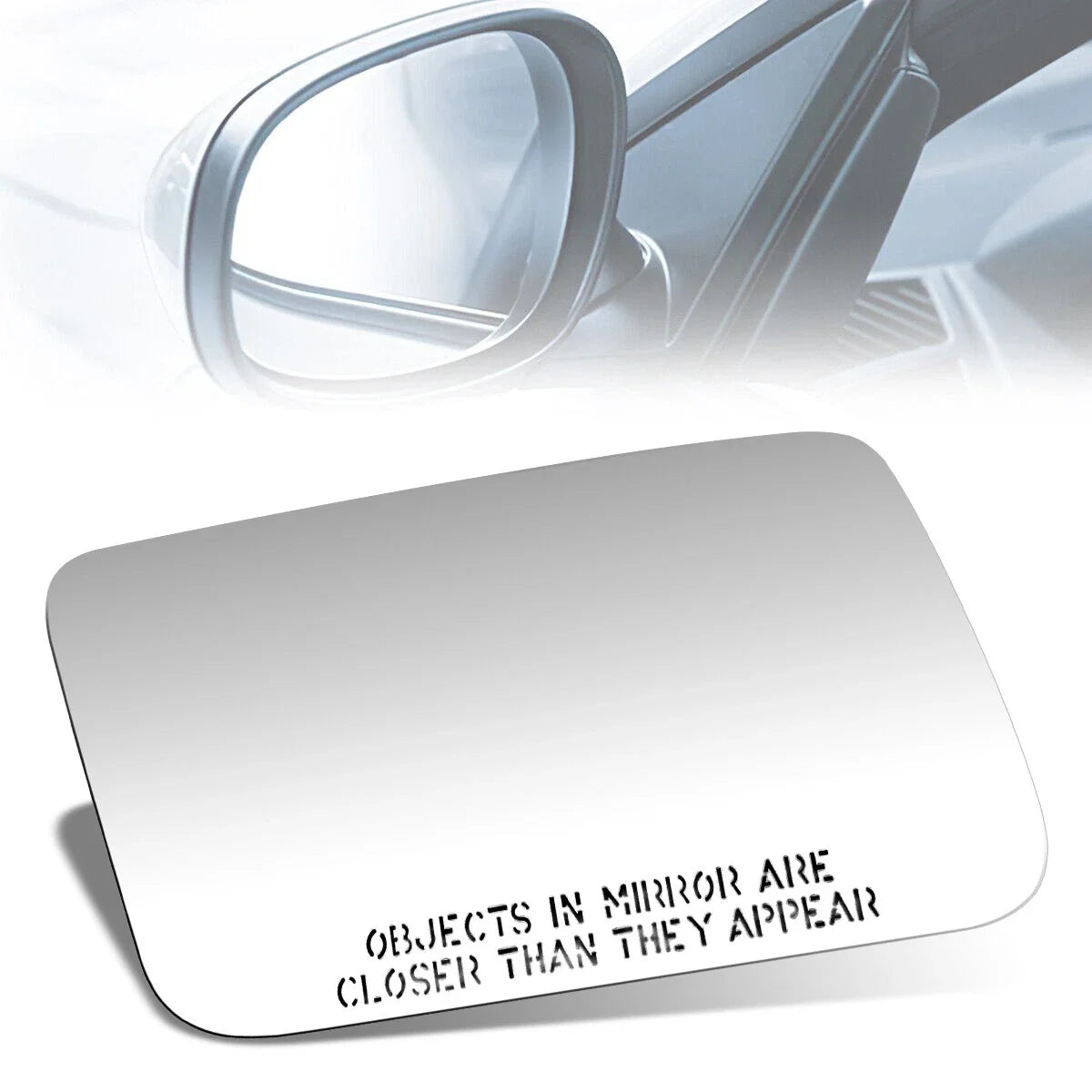 Side Door Mirror Glass Convex Lens for Subaru DL GL GL-10 (1980–1989)