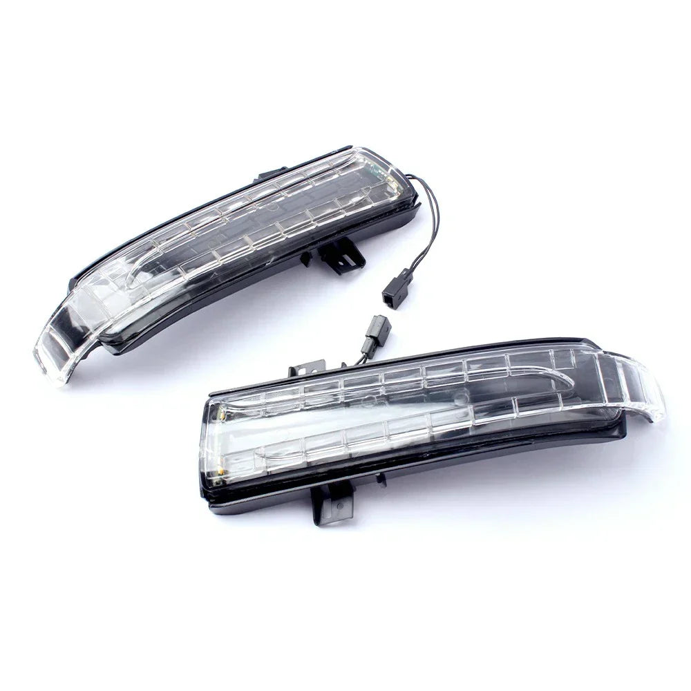 Chrome Wing Turn Signal Blinker Light for SLK-Class Mercedes 2009-2011