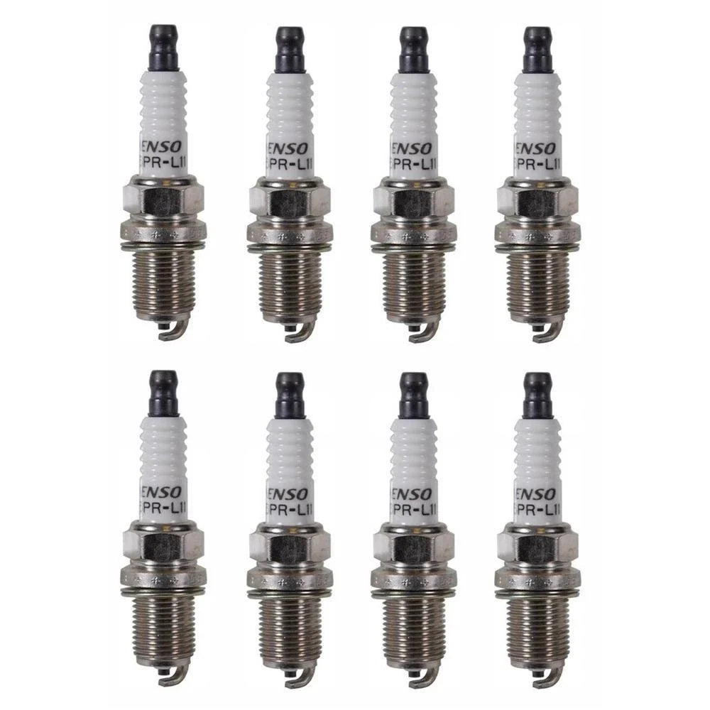 Set of 8 Denso U-Groove Spark Plugs (Gap 0.044) for