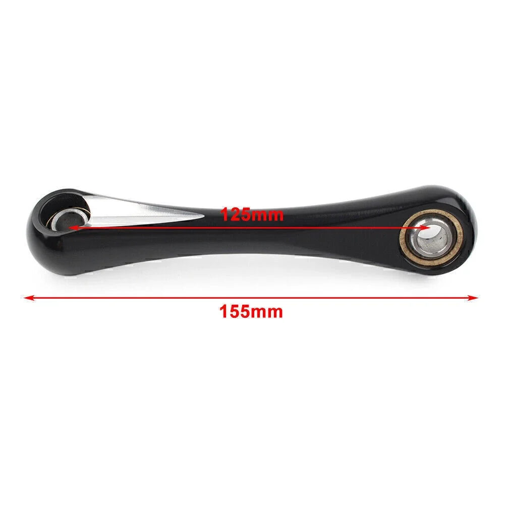 Black Shallowcut Billet Engine Stabilizer Link for Harley Road Glide (2009–2015)