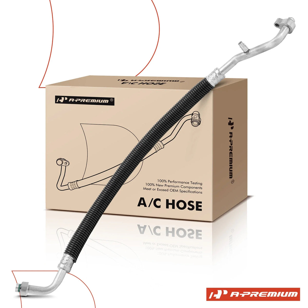 A/C Hose Suction Line for Ford F-150 Lincoln Mark LT (2004–2008)