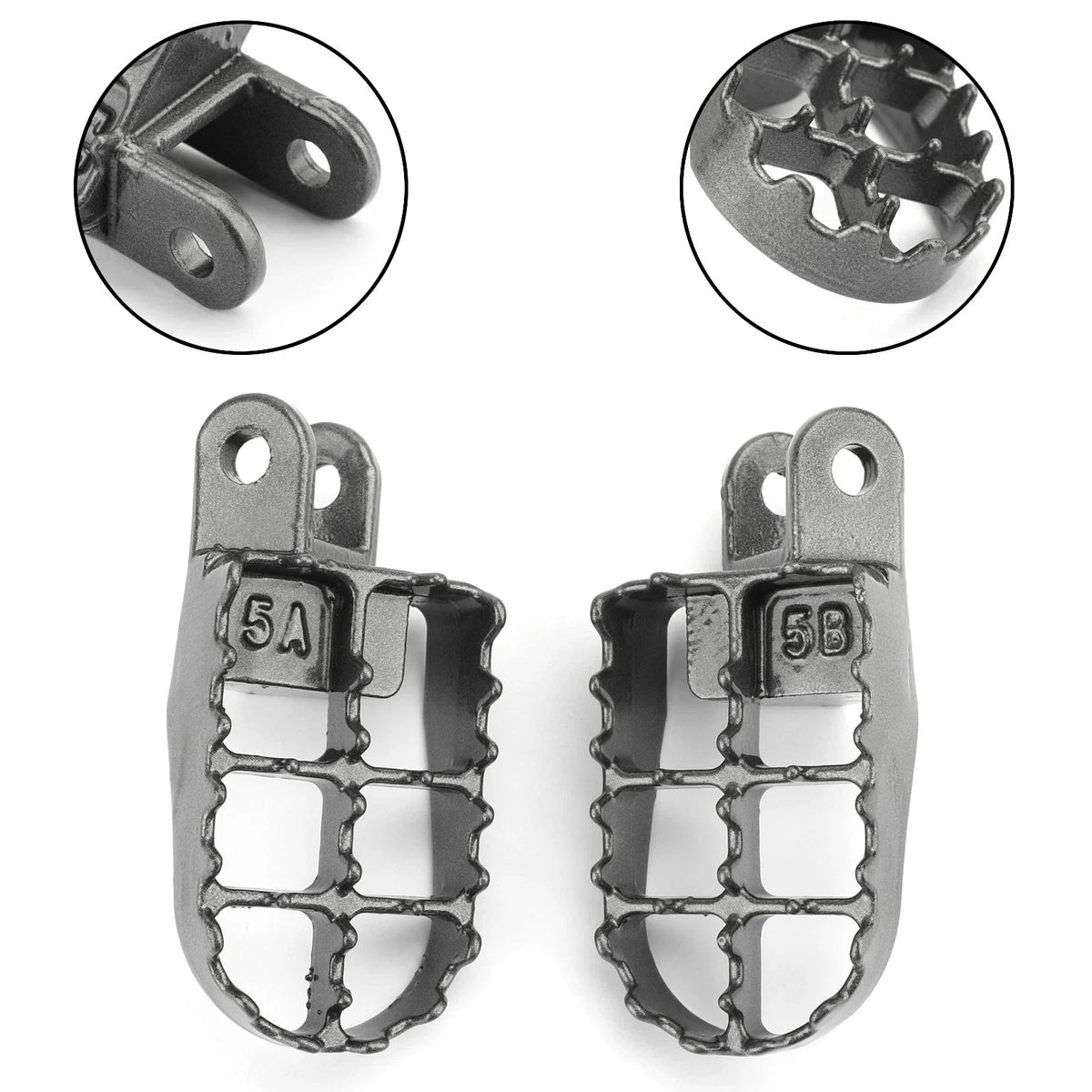 Foot Pegs for Honda XR250/400/350R/600R/650L/650R/CR80 (1996–2023)
