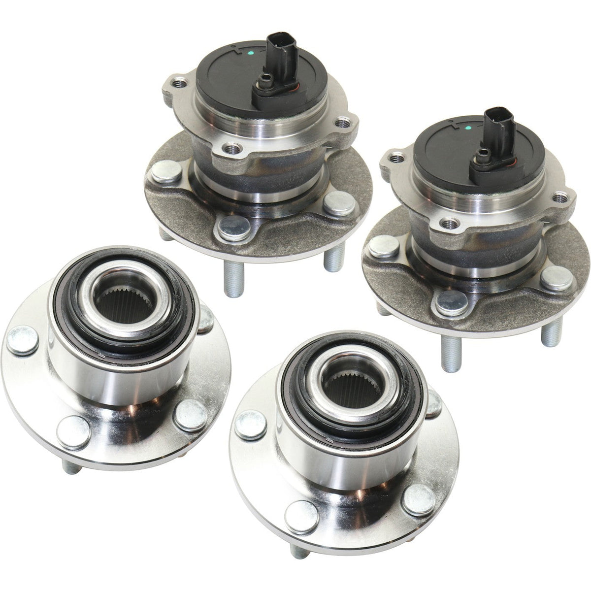 4-Piece Wheel Hubs for C70 C30 Vehicles