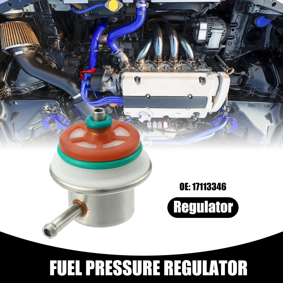 Fuel Injection Pressure Regulator for Buick LeSabre (1996–2000) No. 17113346