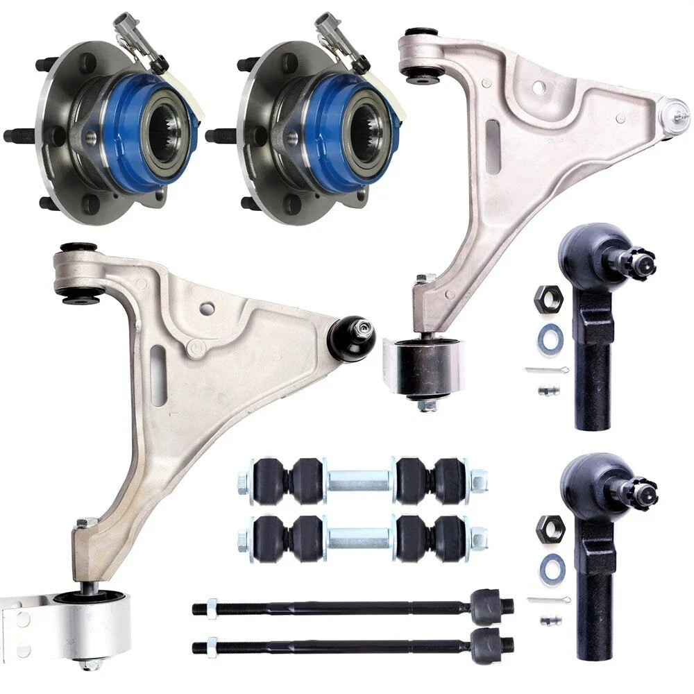 Set of 10 Front Control Arm Ball Joints for Buick Lucerne (2006–2011)
