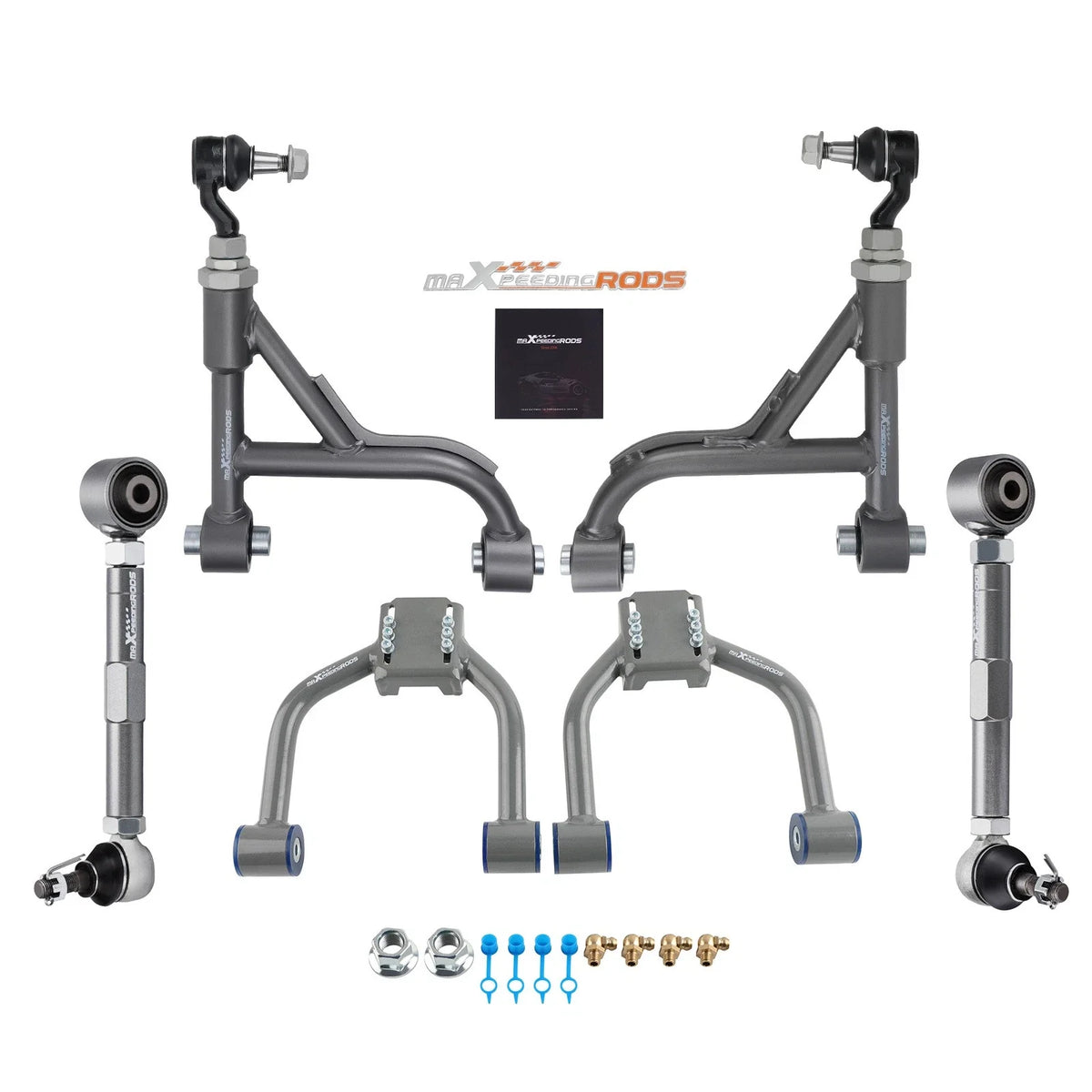 Front and Rear Toe Arms & Camber Arms Kit for Lexus IS300 2001-2005