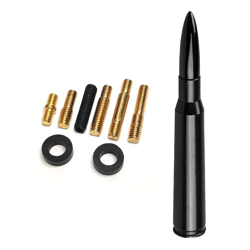Bullet Style 14cm Black Antenna Mast for Chevrolet Silverado GMC Sierra