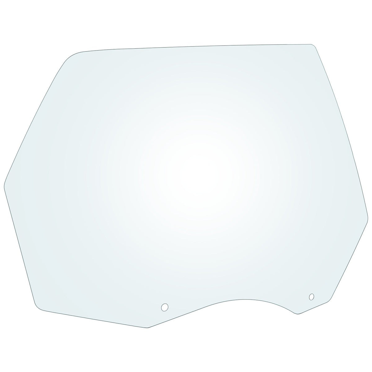 2011-2024 Dodge Durango Rear Door Glass - Passenger Side