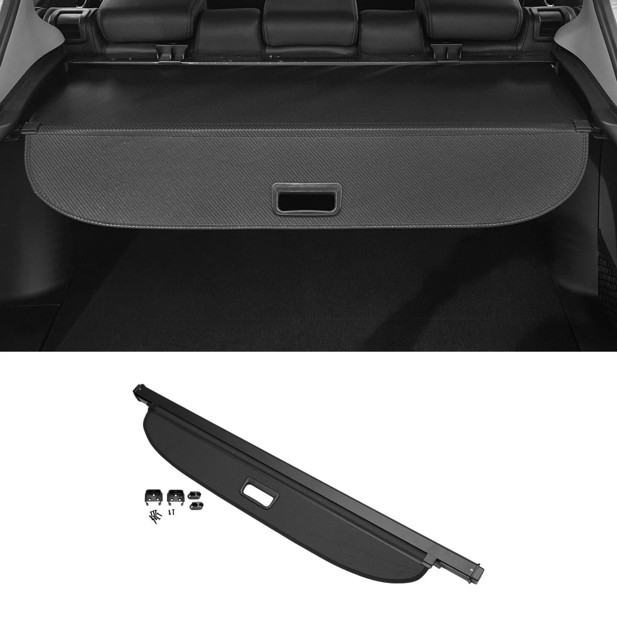 Retractable Cargo Cover for Toyota bZ4X (2023–2025) - Canvas Black