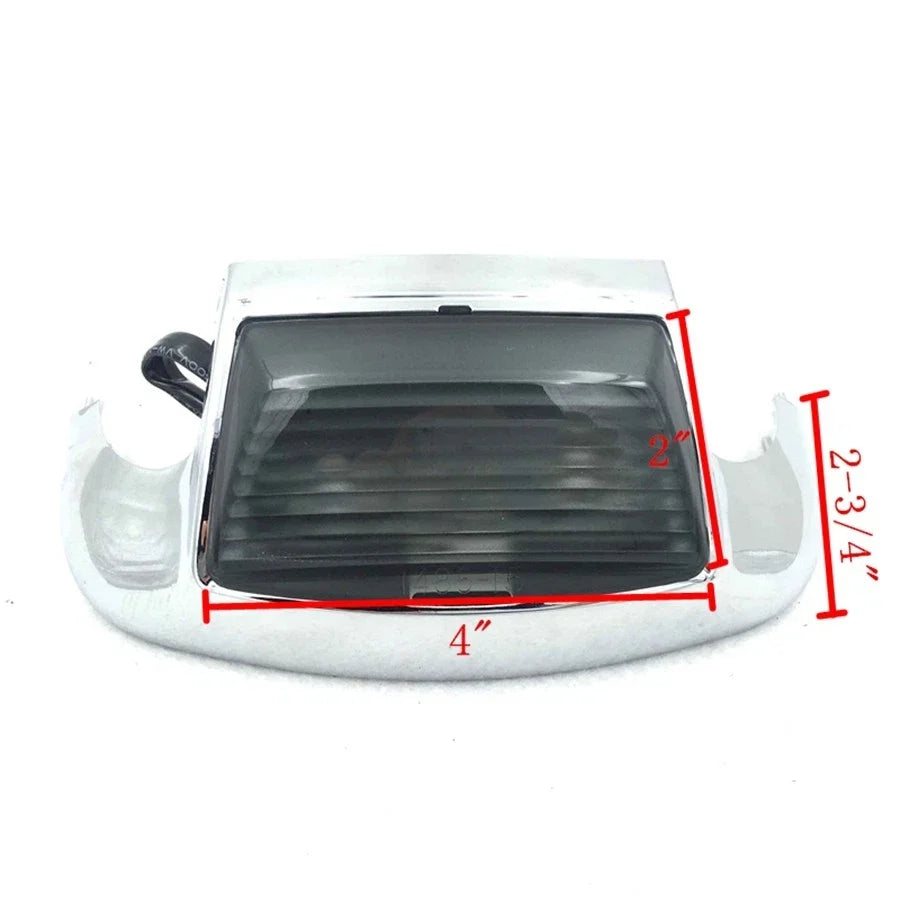 ABS Smoke Front Fender Tip Light - Fits Harley FLHTCU (2000-2023)