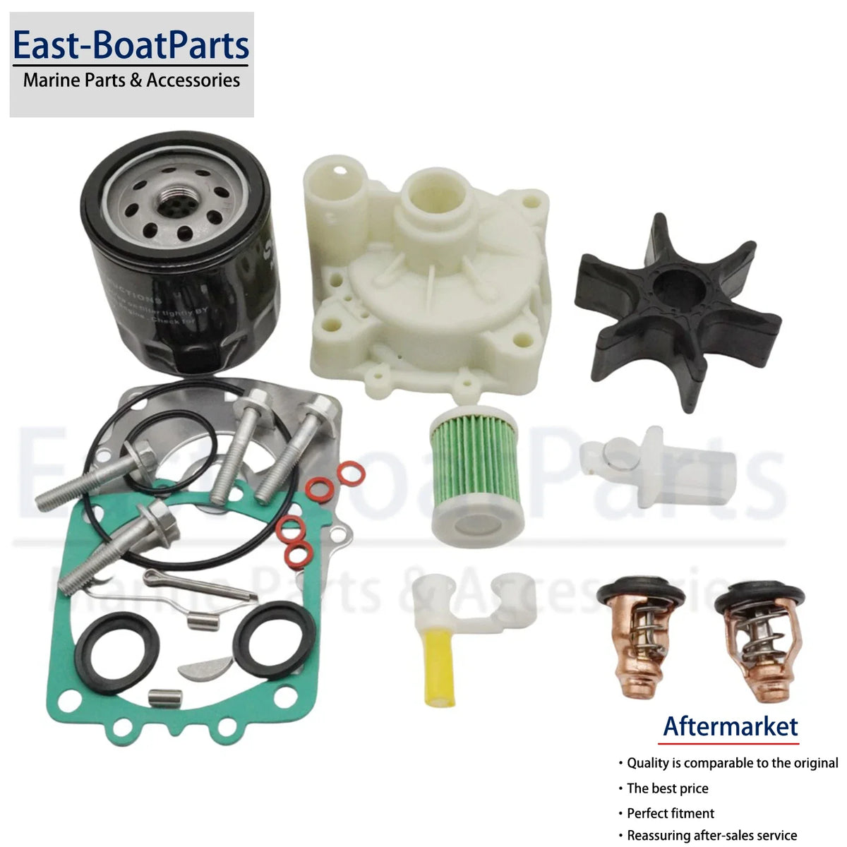 Water Pump Impeller Kit Service Parts for Yamaha F200C F225B 2000-2006