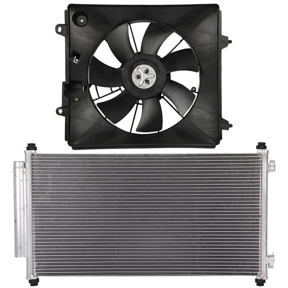 Electric AC Condenser Cooling Fan Kit for Honda CR-V (2007–2009)