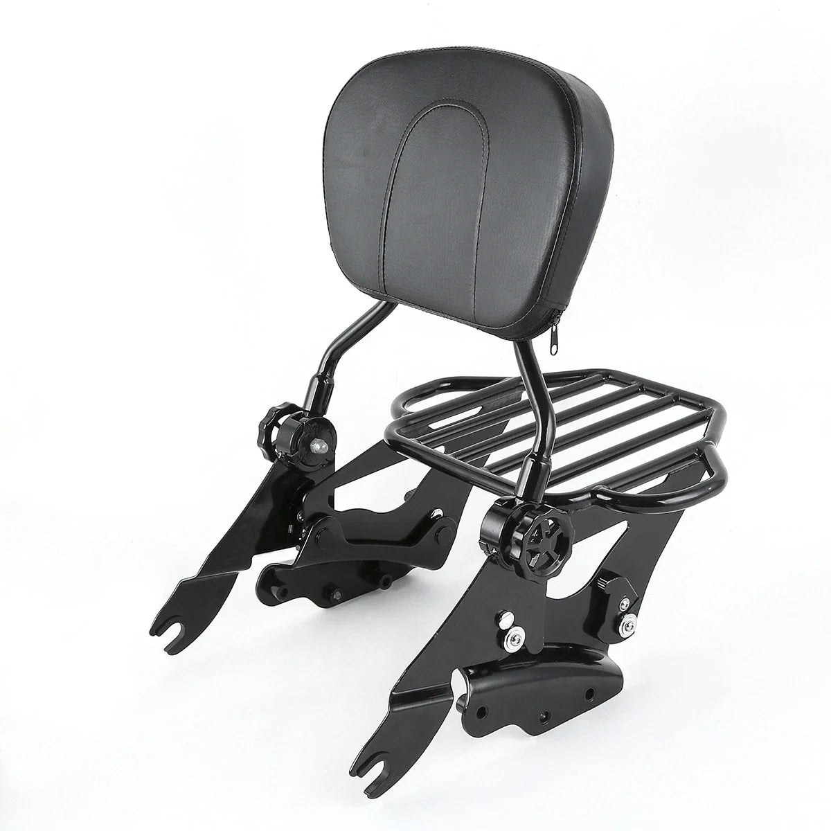 Sissy Bar Luggage Rack & Docking for Harley Models 2009-2013