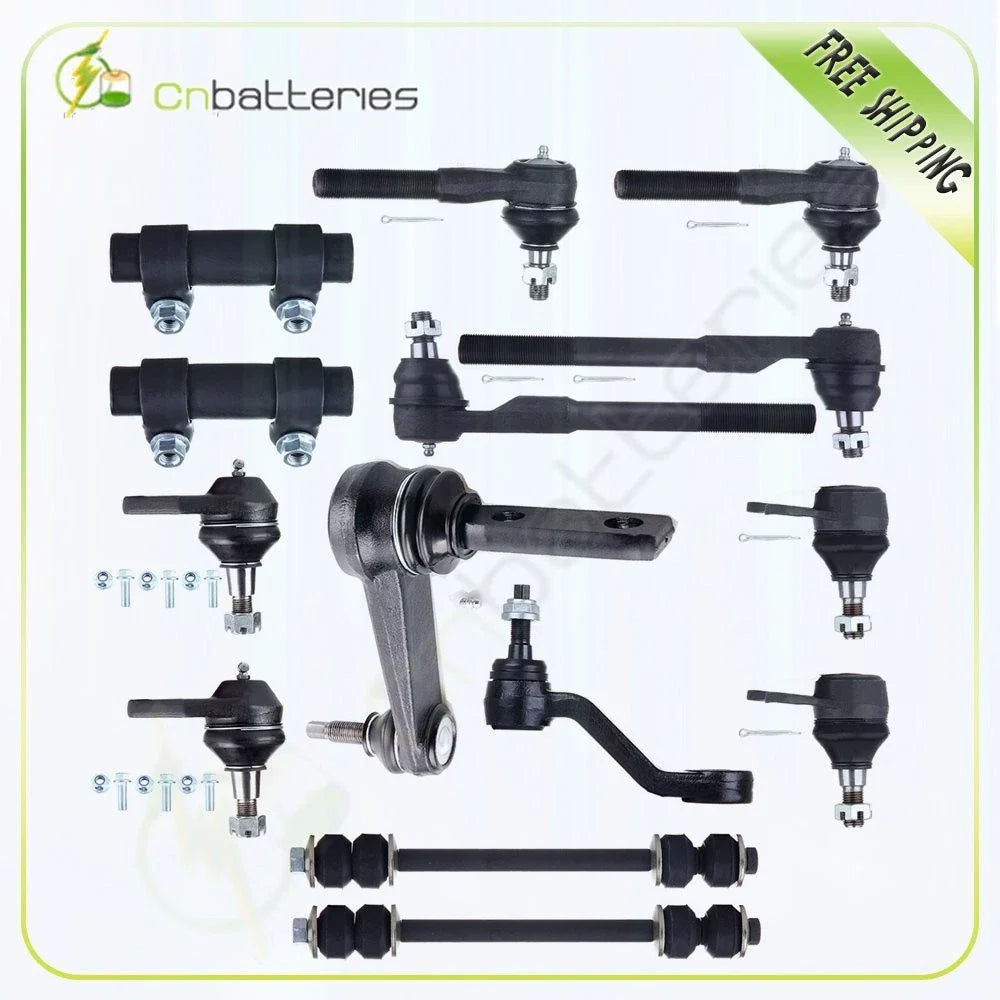 Ball Joints and Tie Rods Set of 14 for Dodge Ram 1500