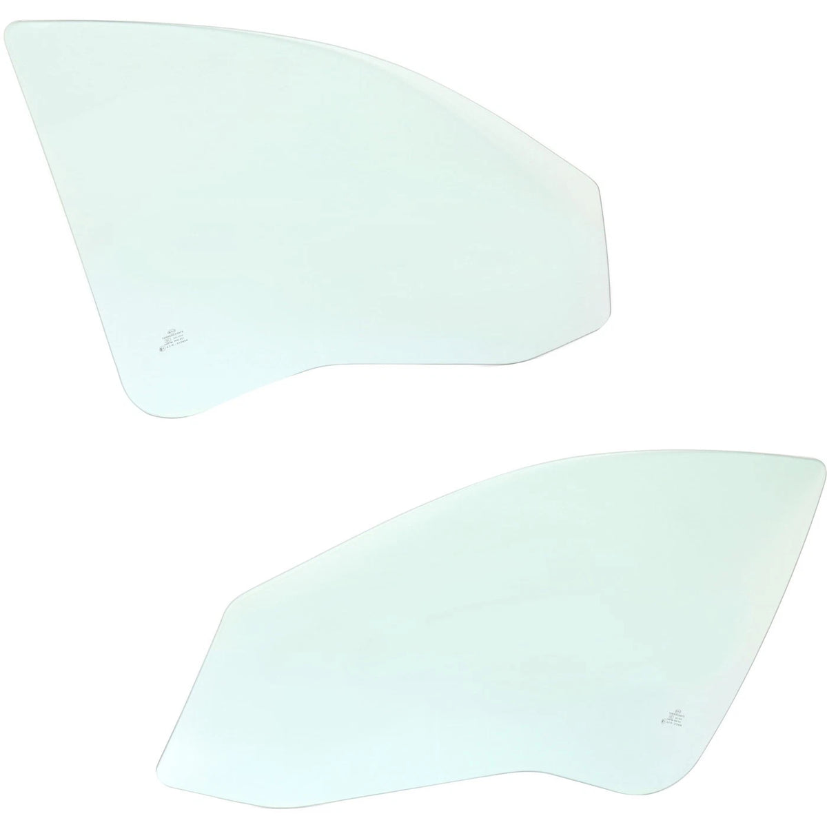 Door Glass for Mercury Milan (2006–2011) Set of 2 Front Driver & Passenger