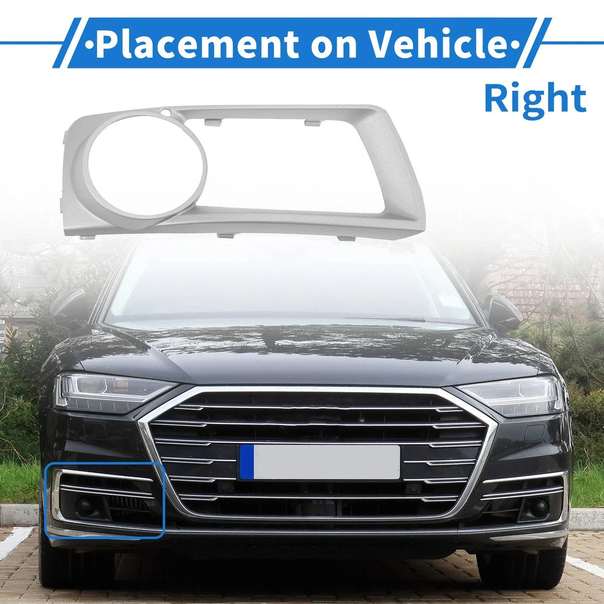 Front Right Fog Light Grill for BMW X6 2012-2014 Model