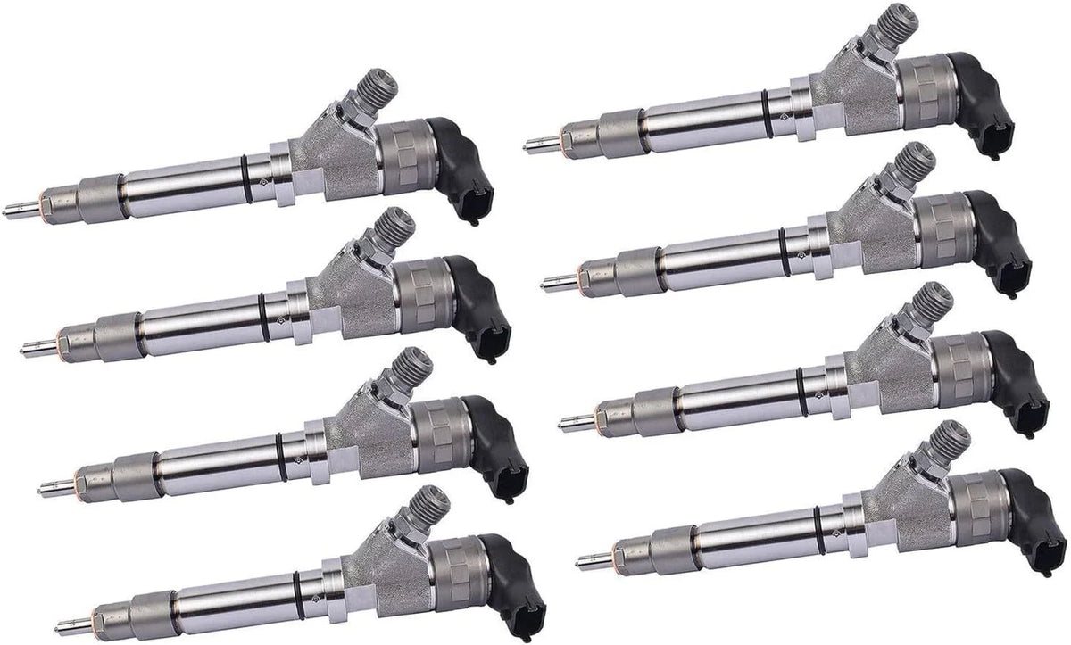 8X Fuel Injector 0445120042 for GM 6.6L Duramax LBZ (2006–2007)