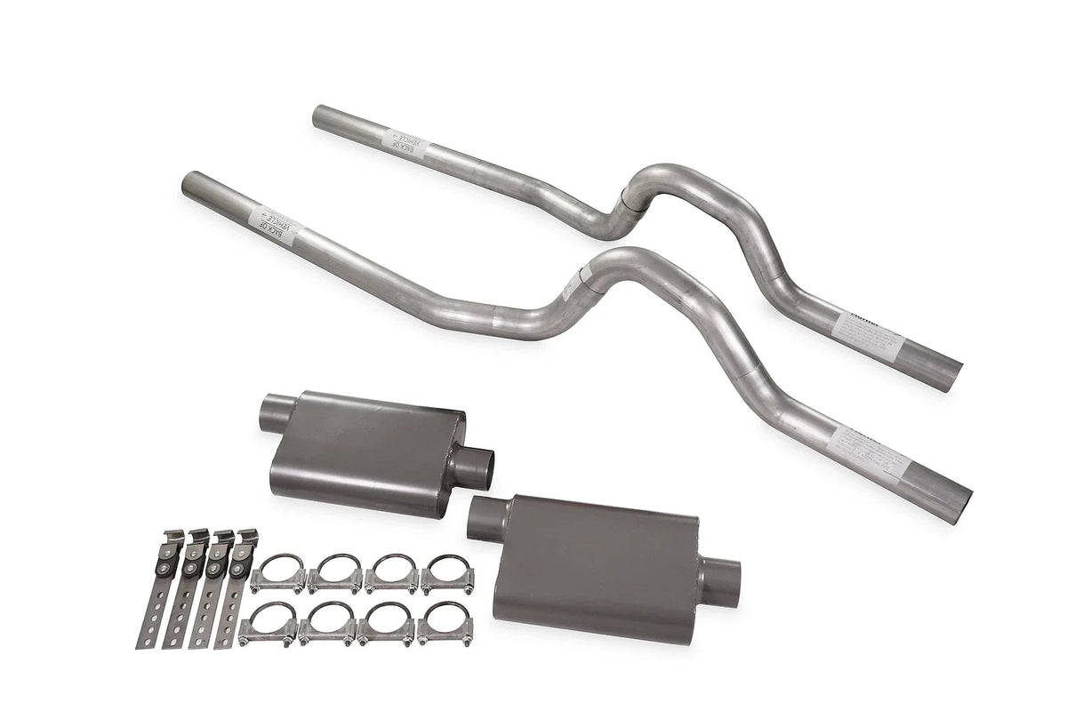 Exhaust Kit 3" with 2 Chamber Mufflers for GM C/K 20 3/4 Ton (1973-1980)