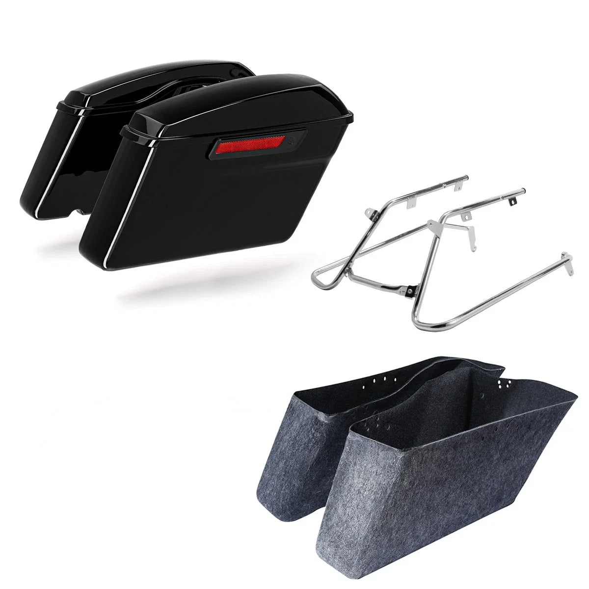 Hard Saddlebags Brackets for Harley Breakout Fat Boy (2018-2025)