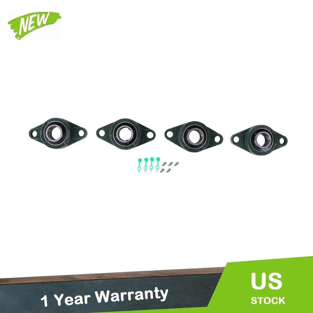 Set of 4 Self Alignment Pillow Block Bearings