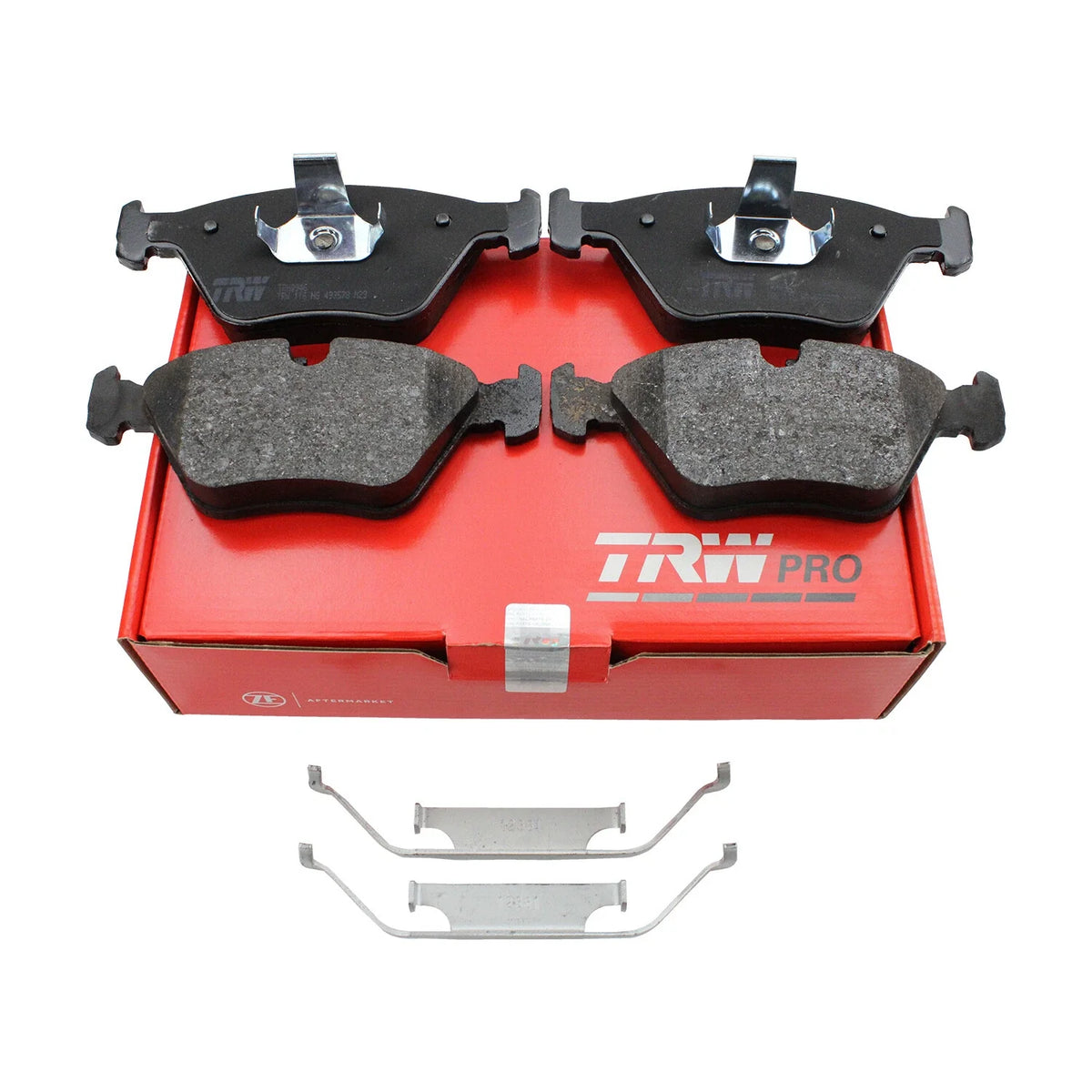 Low-Metallic Brake Pads Set of 4 for BMW E46 330Ci M3 E83 E85 X3 E86 Z4