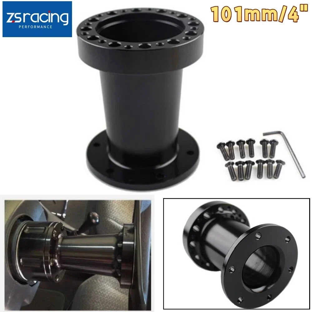 4-Inch Steering Wheel Boss Adapter Kit for Car Racing