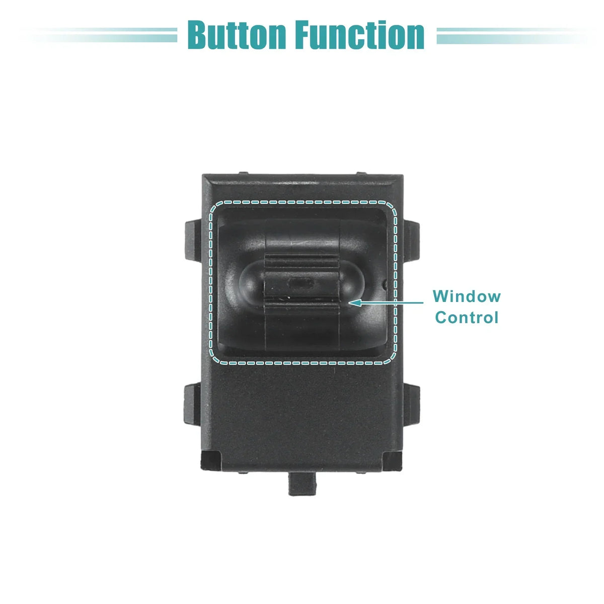 Window Control Switch for Dodge Ram 1500, Jeep Cherokee 2002-2008