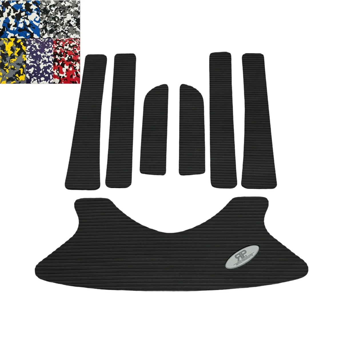 Traction Mat Foot Pads for Kawasaki STX 900 1100 STX-R 1200 (2001–2006)