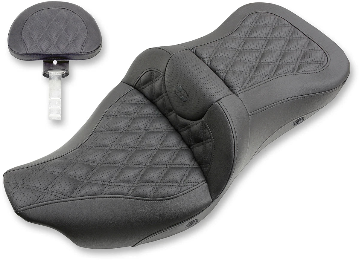SADDLEMEN Extended Reach Roadsofa Seat for Harley Davidson (2014–2023)