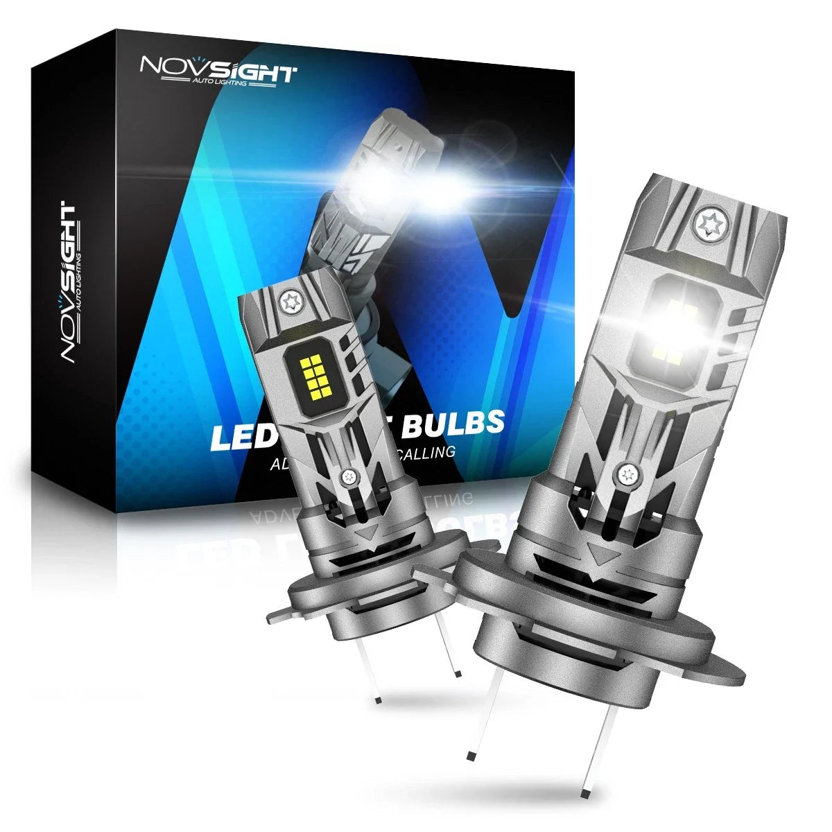 LED Headlight Bulbs H7 2X 16000LM 6500K for Toyota Hilux N70