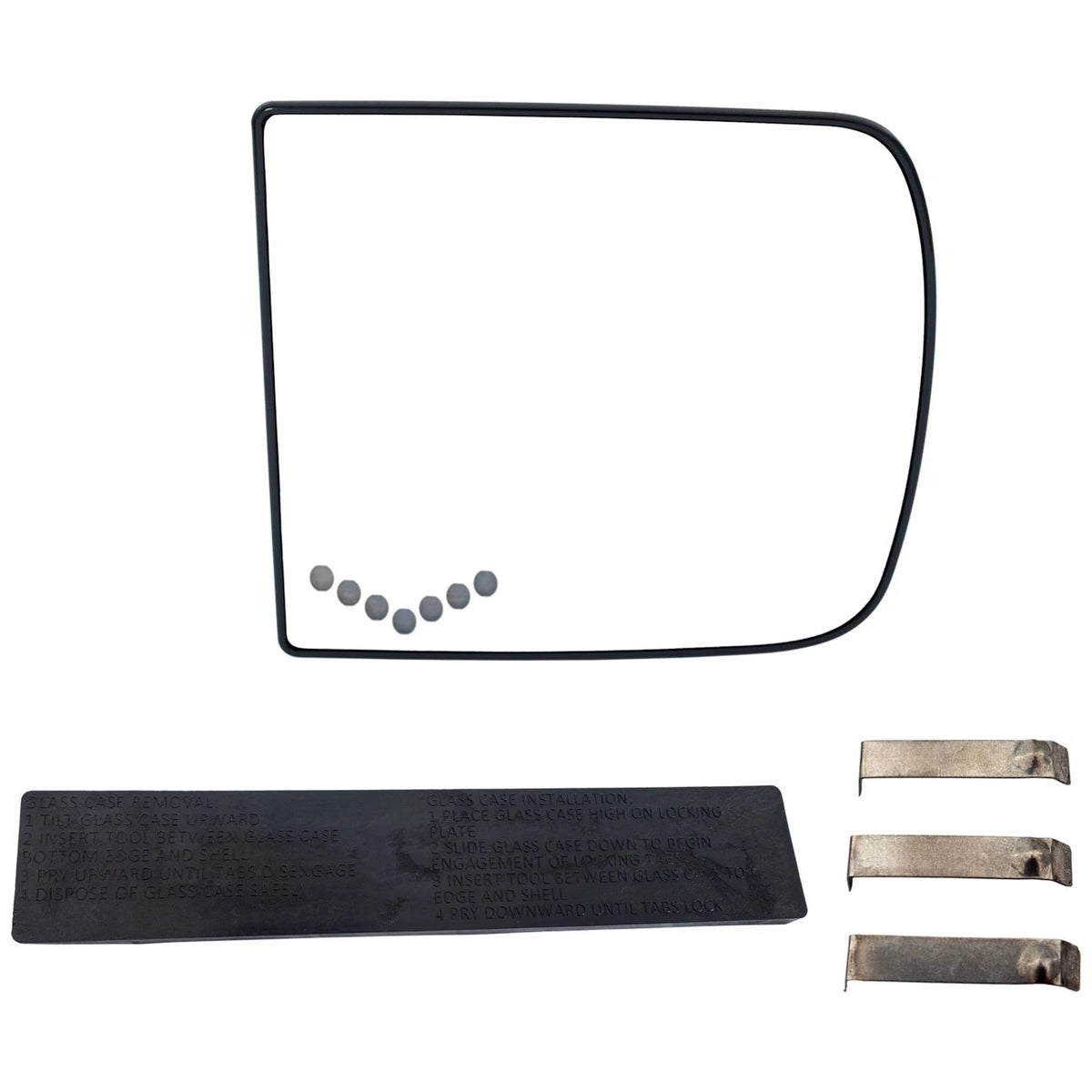 Heated Mirror Glass for Chevy GMC 15933018 (Passenger Right Side)