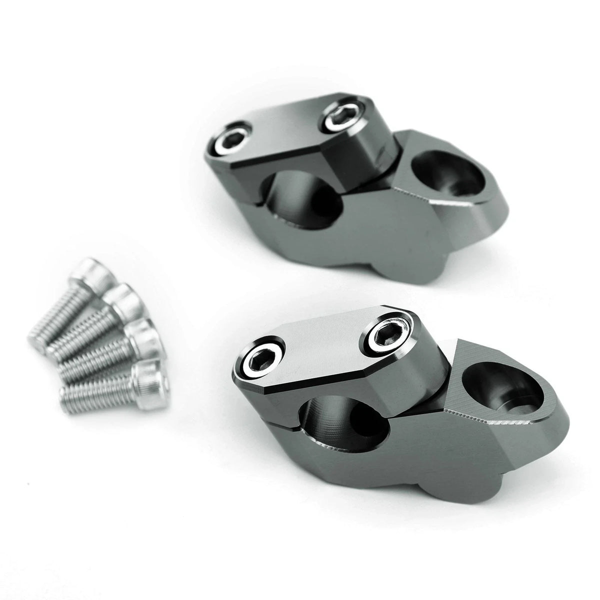Handlebar Risers 1" Rise 7/8" for Quad Motorcycle ATV
