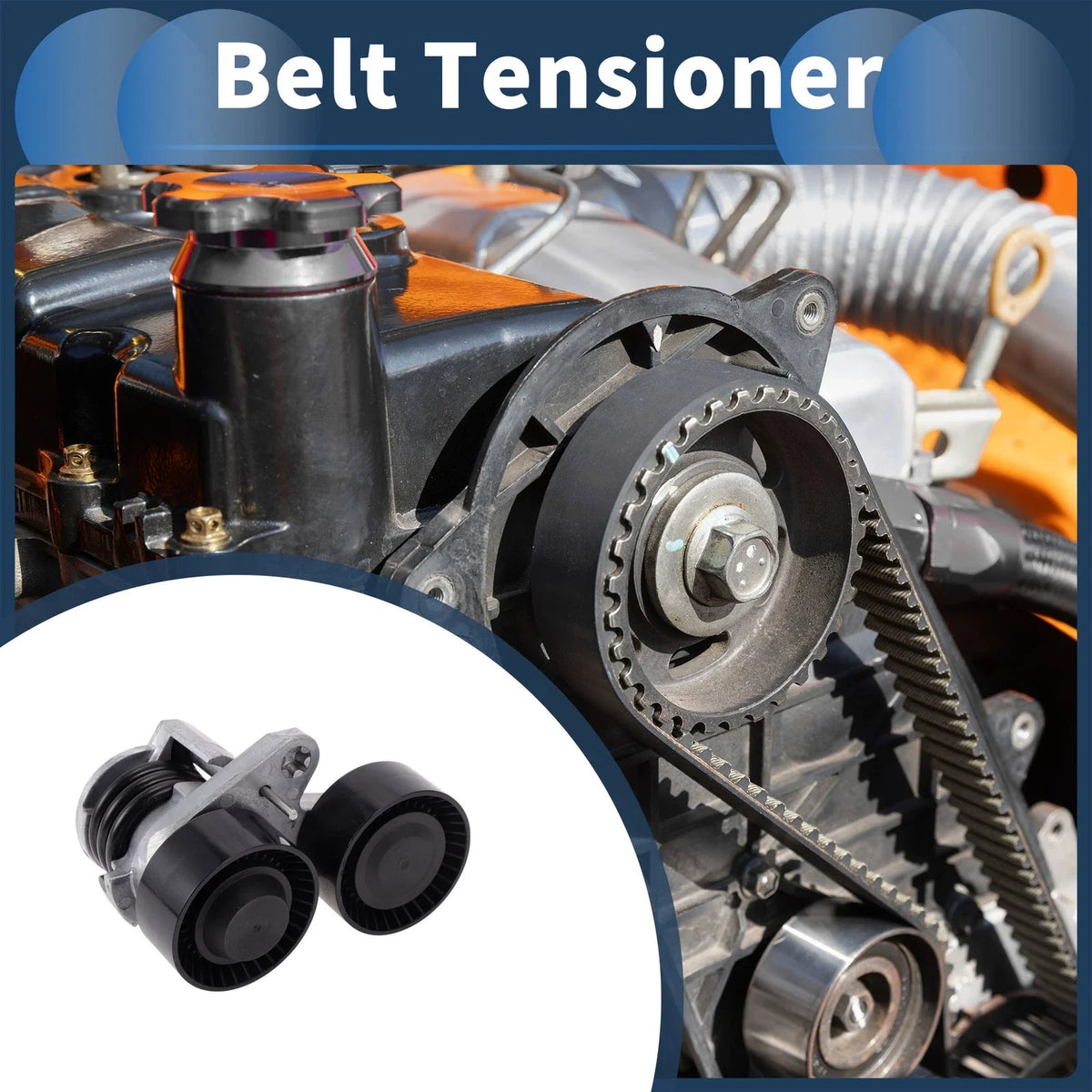 Belt Tensioner for BMW X5 (2007–2013) No. 11287565225 Metal 1 Pc
