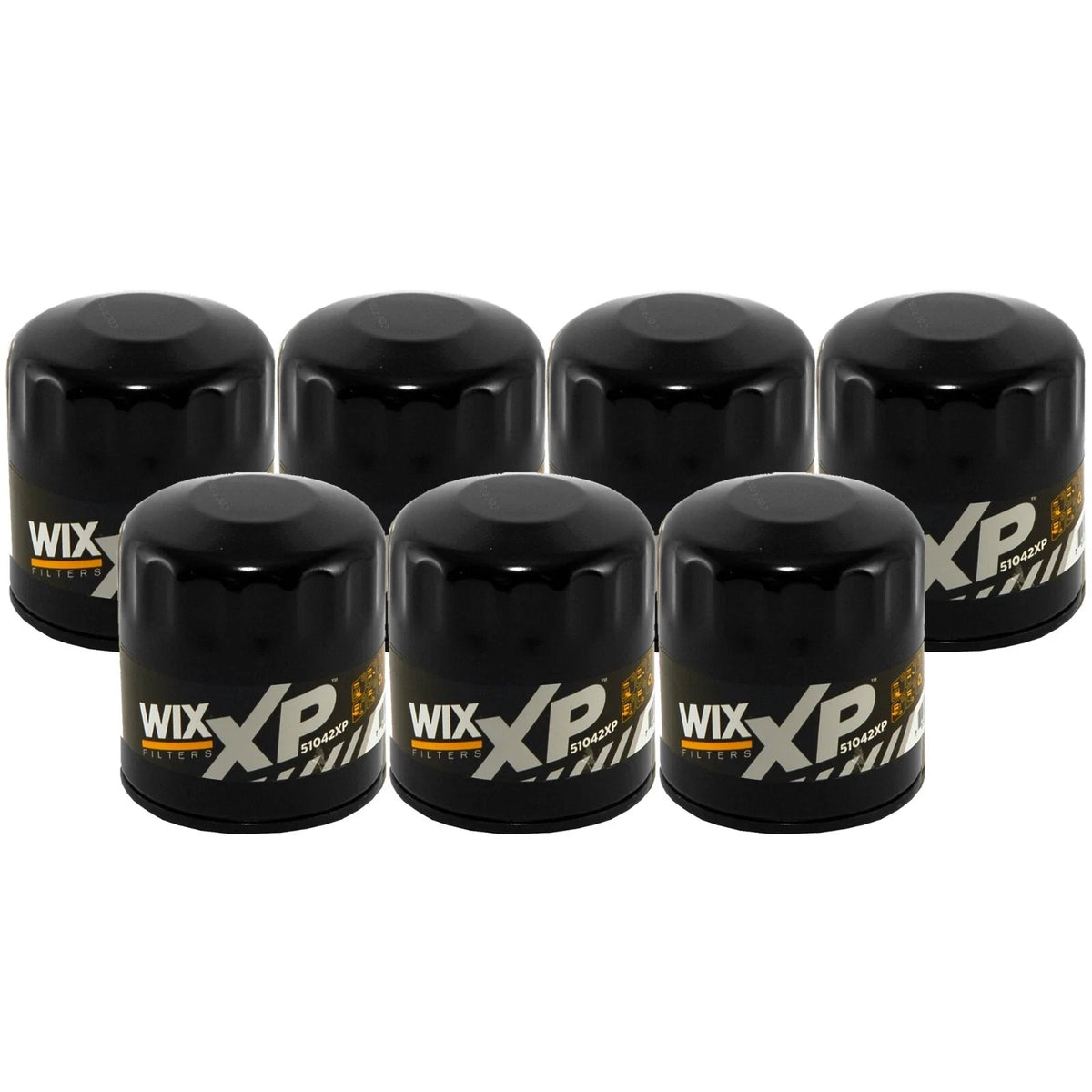 Set of 7 Wix XP Engine Oil Filters for Cadillac Chevy GMC Hummer Saab (StdAsp)