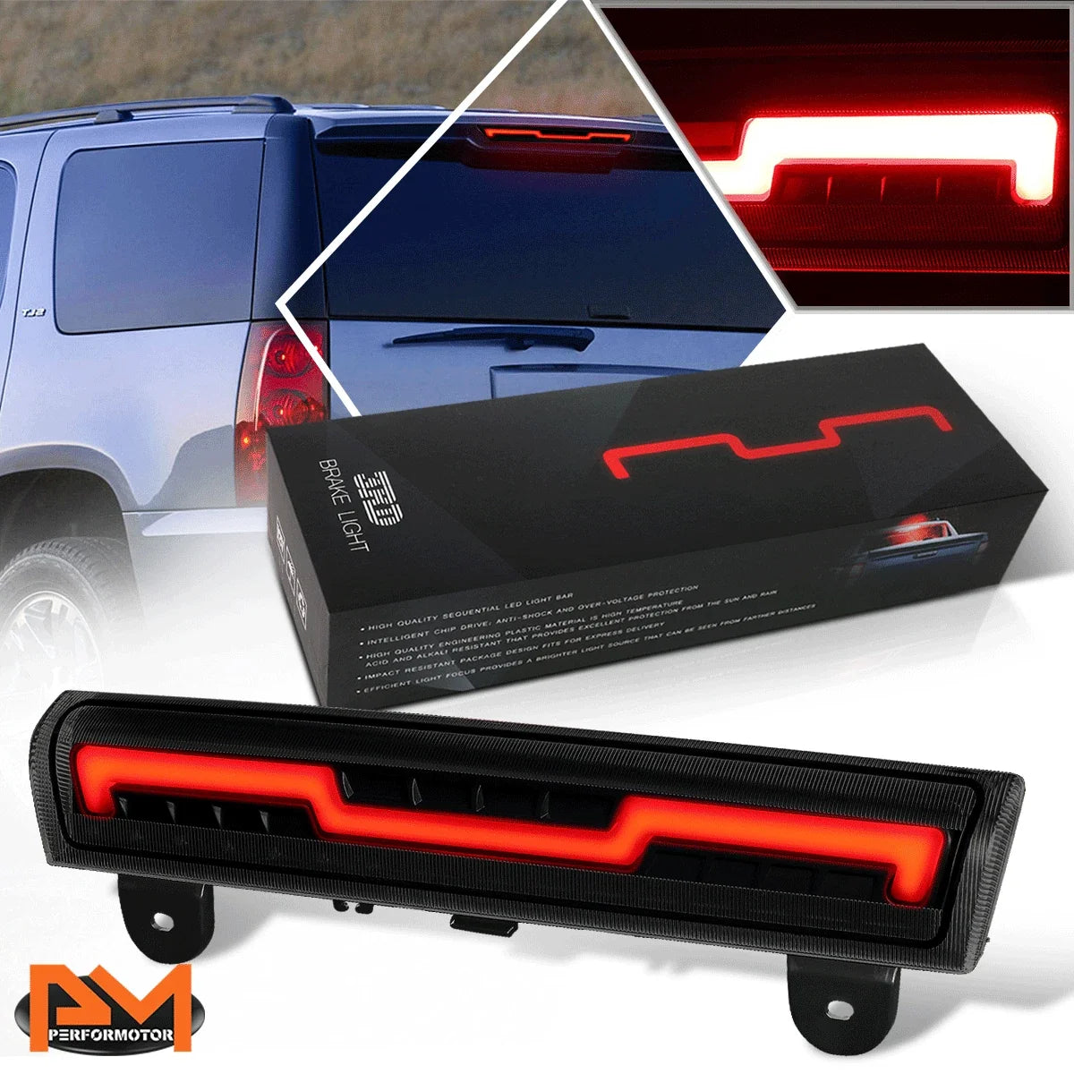 LED Third Brake Light 3D for 2000-2006 Suburban/Tahoe/Yukon