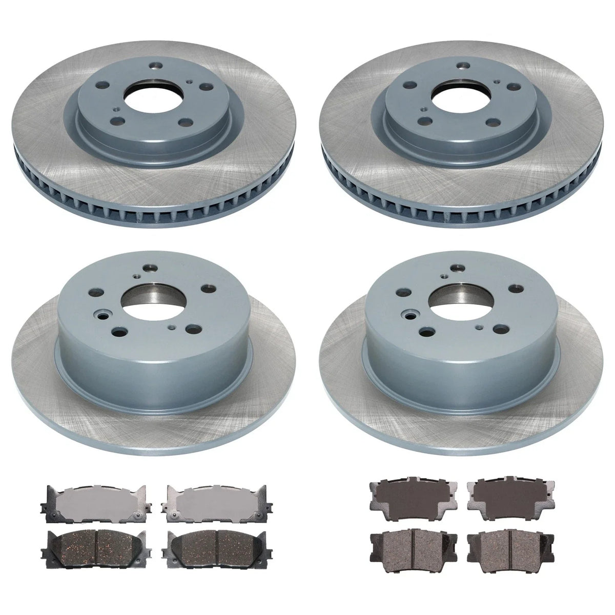 Brake Pad and Rotor Assembly for ES350 Avalon Camry 2000-2023