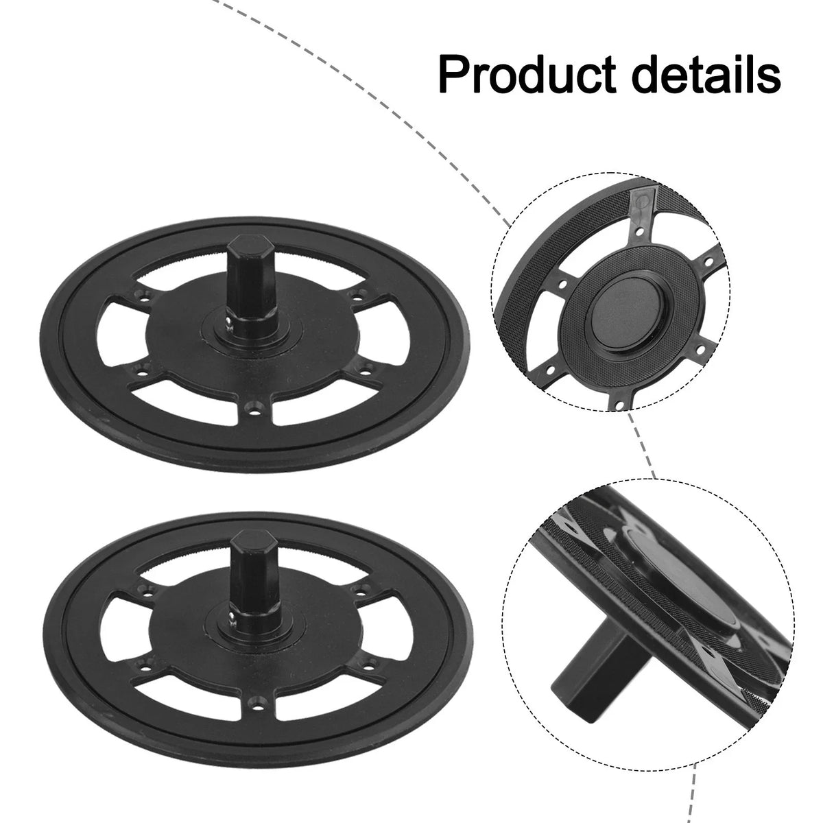 Replacement Black Mop Holder Accessory for Vacuum