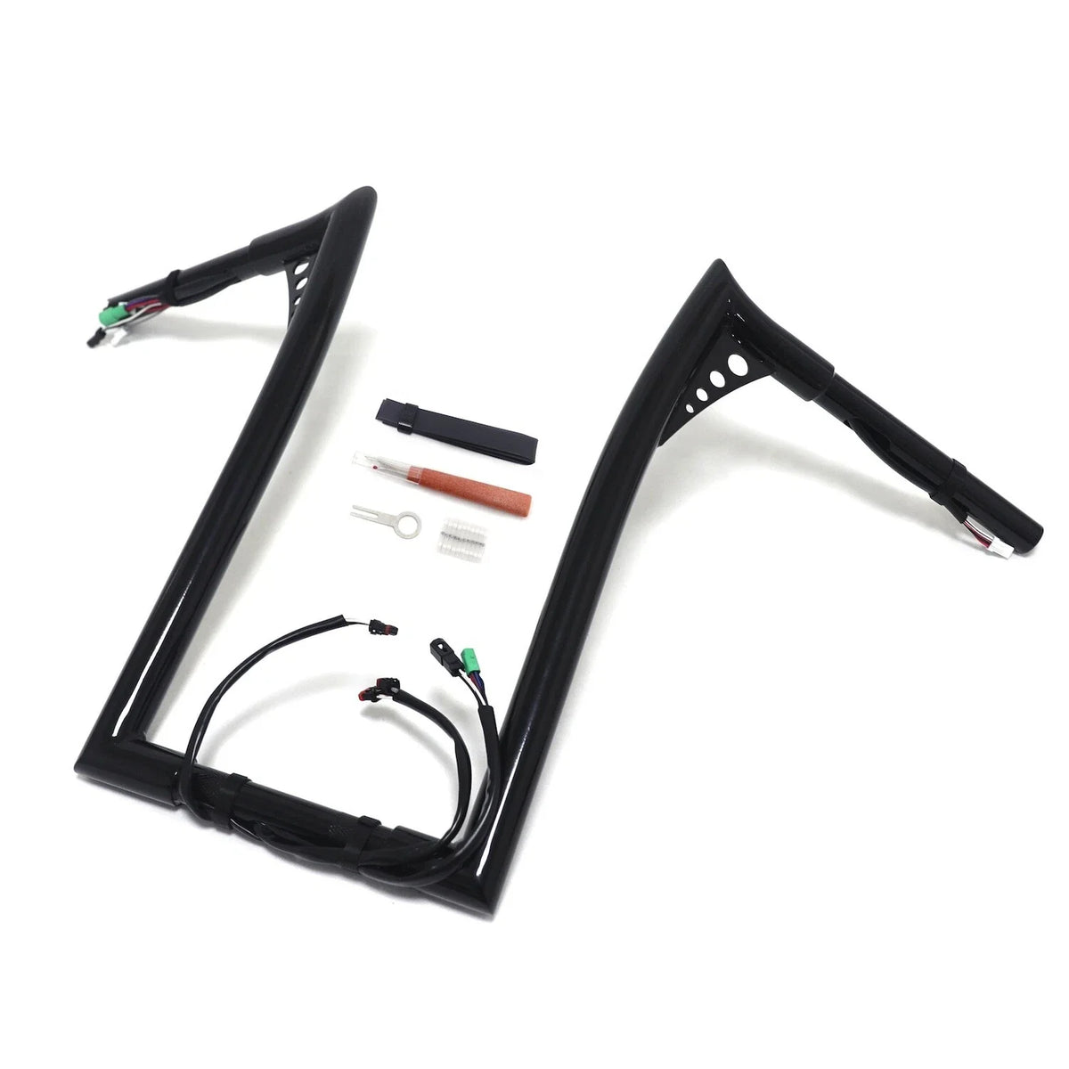 12" Prewired Handlebar Ape Hanger for Harley Road King FLHR (2014-2015)